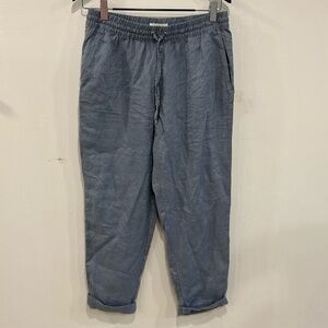 NWT linen jogger pant